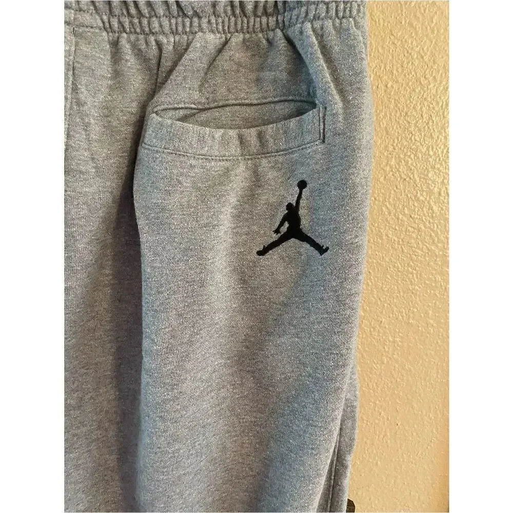 JUMP MAN Air Jordan Nike Gray Drawstring Men’s Jogger Sweatpants XL